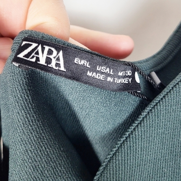 ZARA Ottoman cropped top NWT - Picture 4 of 6